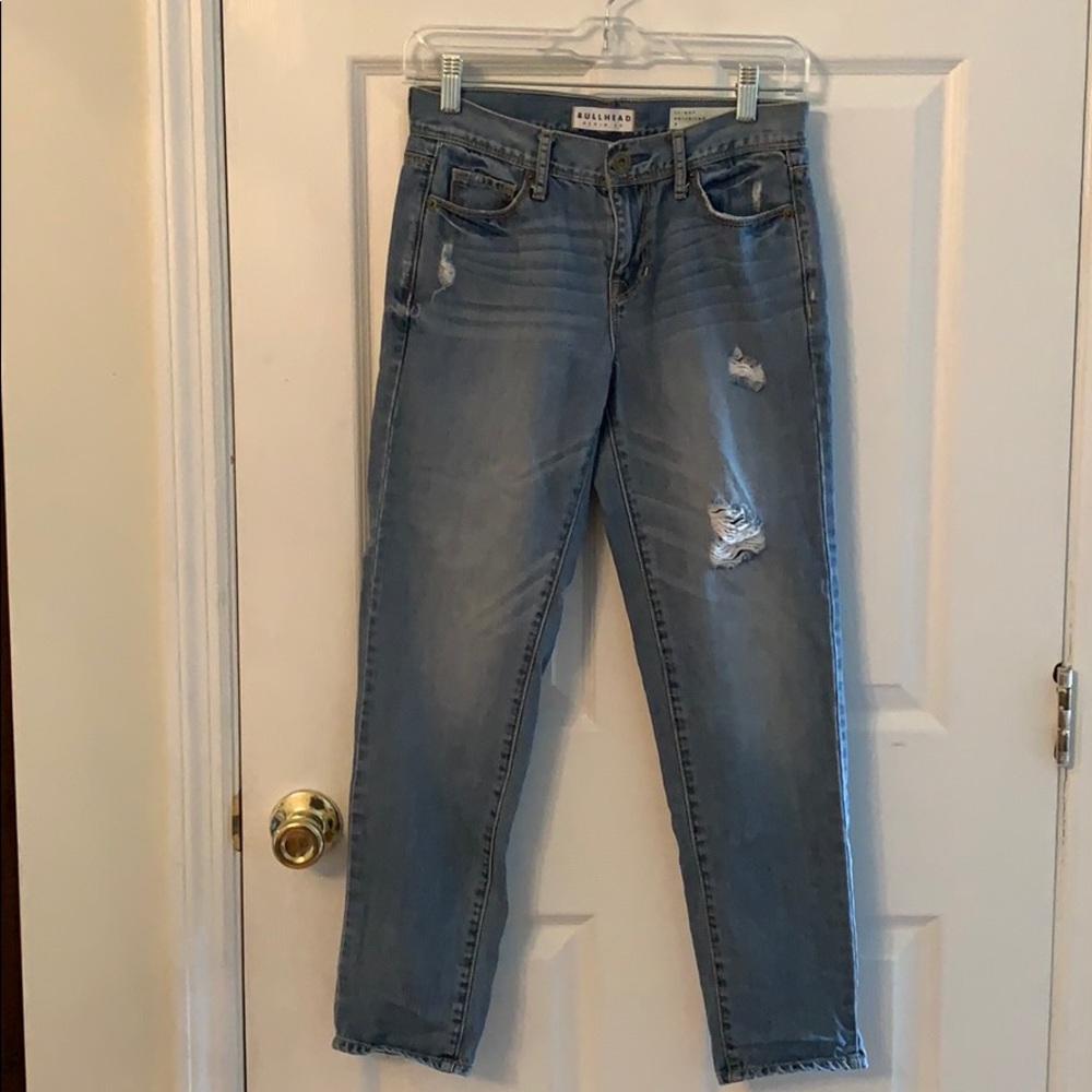 Women’s bullhead skinny boyfriend jeans as 1